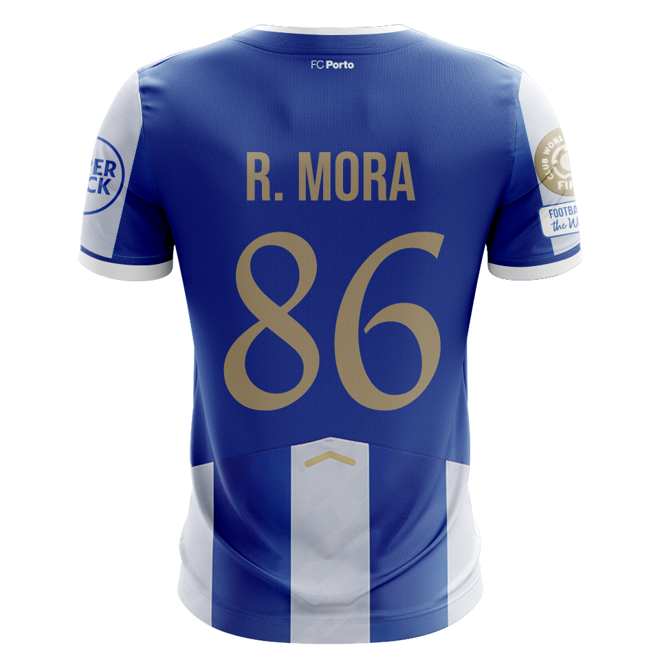 Camisola FCP 2025-26 Principal CWC Versão Adepto R. MORA #86