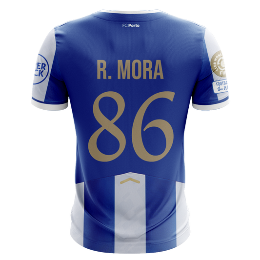 Camisola FCP 2025-26 Principal CWC Versão Adepto R. MORA #86