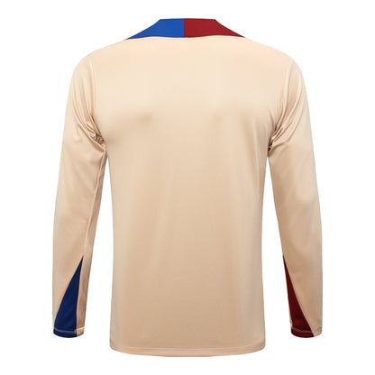 Fato de Treino FC Barcelona 2024-25 - Camisola com Fecho
