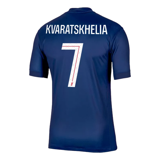 Camisola FC Paris Saint-Germain 2025-26 Principal Versão Adepto KVARATSKHELIA #7