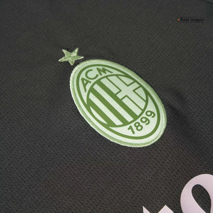 Camisola Ac Milan 2024-25 Alternativa Preta Versão Adepto RAFA LEÃO #10
