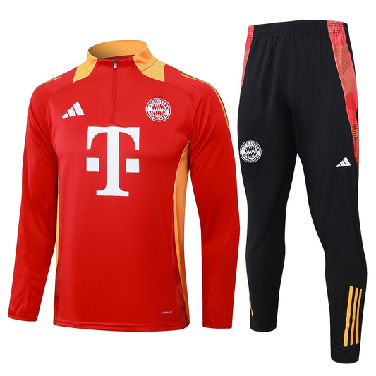 Fato de Treino FC Bayern Munique 2024-25 - Camisola com Fecho