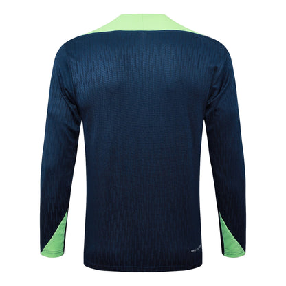 Fato de Treino Brasil 2024 - Camisola com Fecho