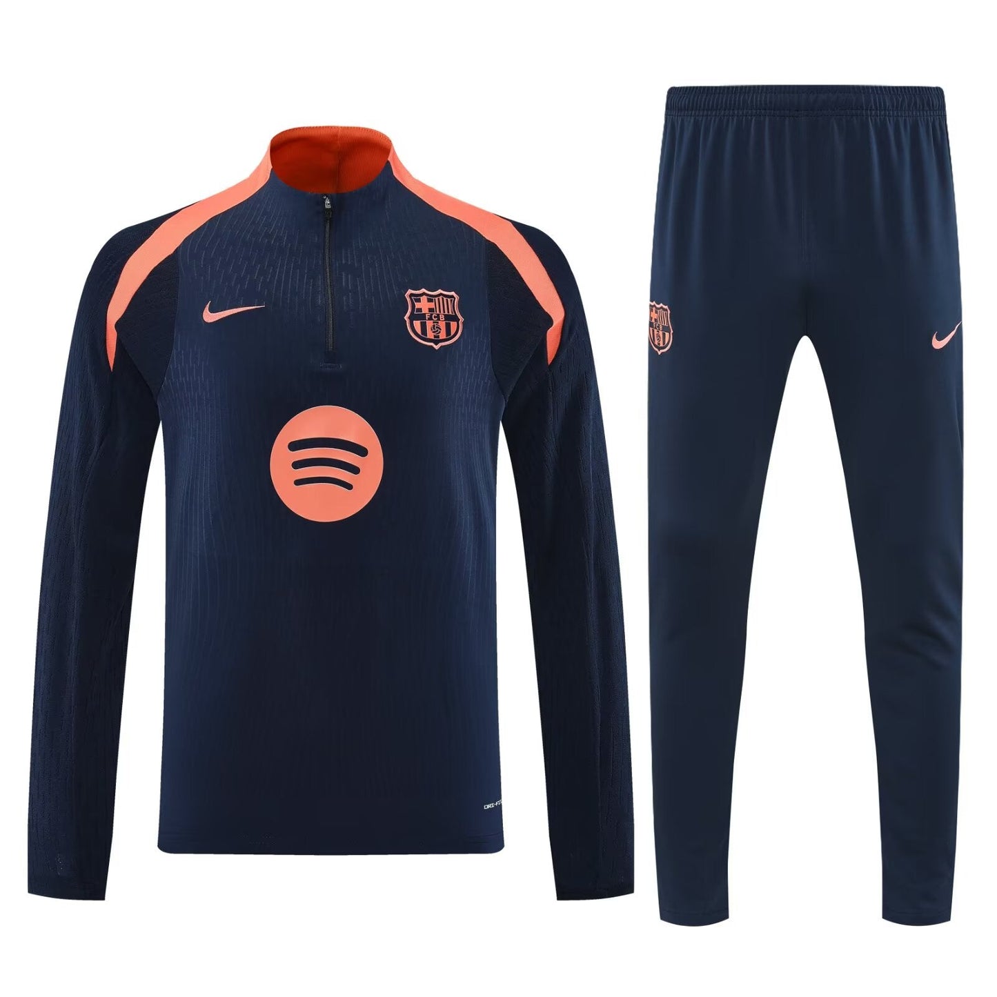 Fato de Treino FC Barcelona 2025-26 - Camisola com Fecho