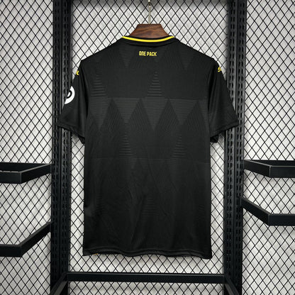 Camisola WOL 2024-25 Alternativa Preta Versão Adepto