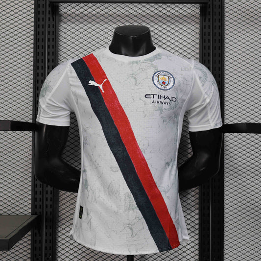 Camisola MCI 2025-26 Alternativa Branca CWC Versão Jogador