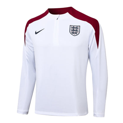 Fato de Treino Inglaterra 2025 - Camisola com Fecho
