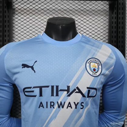 Camisola Manga Comprida MCI 2025-26 Principal Versão Jogador