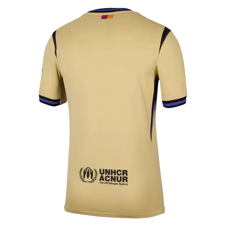 Camisola FC Barcelona 2025-26 Alternativa Amarela Versão Adepto