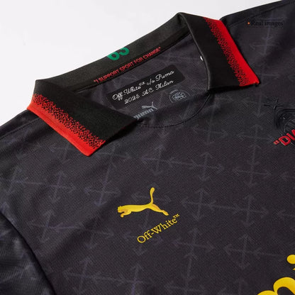 Camisola Ac Milan 2024-25 Alternativa Preta/Verde Versão Adepto "THEO" #19