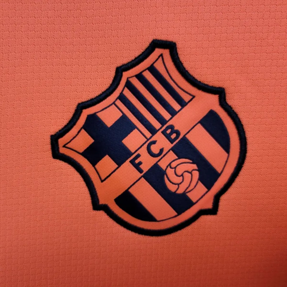 Camisola FC Barcelona 2025-26 Alternativa Laranja Versão Adepto