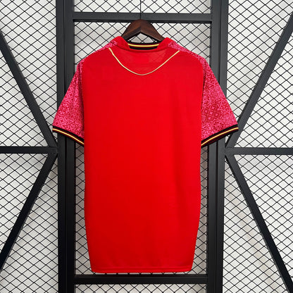 Camisola Cadiz CF 2025-26 Alternativa Vermelha Versão Adepto
