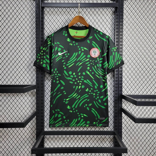Camisola Nigeria 2024 Alternativa Verde Versão Adepto