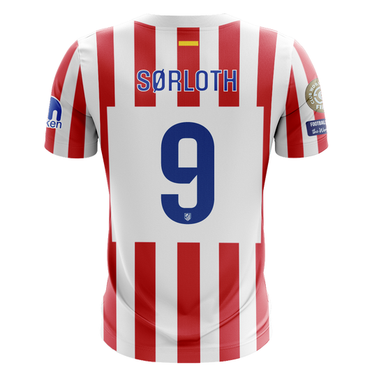Camisola Atletico Madrid 2025-26 Principal CWC Versão Adepto SORLOTH #9