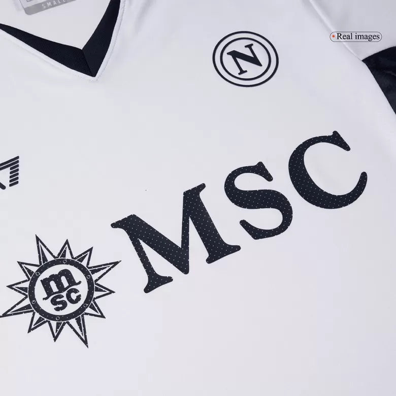 Camisola Napoles 2024-25 Alternativa Branca Versão Adepto