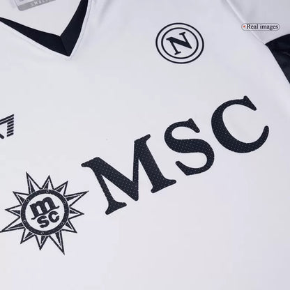 Camisola Napoles 2024-25 Alternativa Branca Versão Adepto