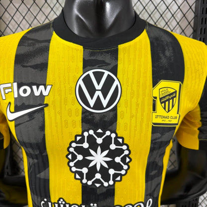 Camisola Al-Ittihad Club 2025-26 Principal Versão Jogador