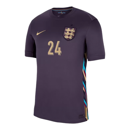 Camisola Inglaterra 2024 Alternativa Azul Versão Adepto PALMER #24
