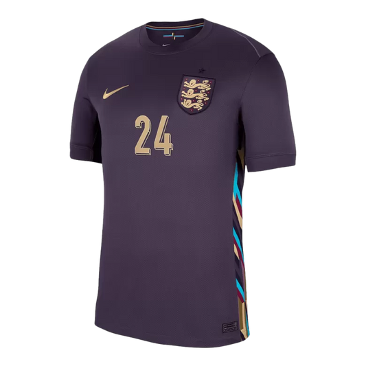 Camisola Inglaterra 2024 Alternativa Azul Versão Adepto PALMER #24