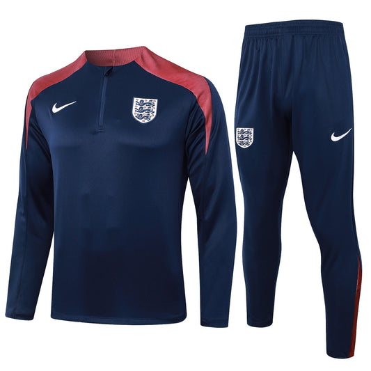 Fato de Treino Inglaterra 2024 - Camisola com Fecho