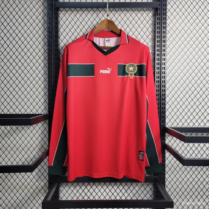 Camisola Manga Comprida Marrocos 1998 Alternativa