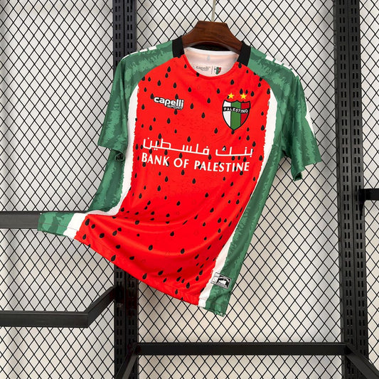 Camisola CD Palestino 2025-26 Alternativa Verde Versão Adepto