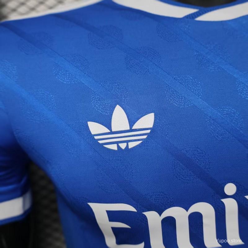 Camisola Real Madrid CF 2025-26 Alternativa Azul Versão Jogador