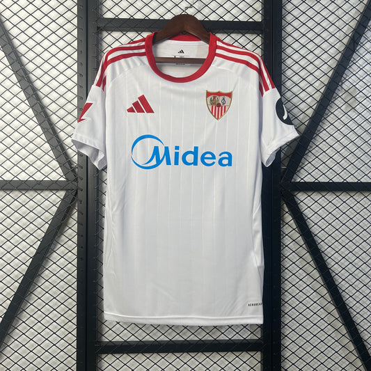 Camisola Sevilha FC 2025-26 Principal Versão Adepto