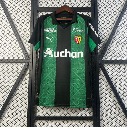Camisola RC Lens 2025-26 Alternativa Verde Versão Adepto