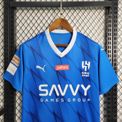 Camisola Al-Hilal SFC 2023-24 Principal Versão Adepto