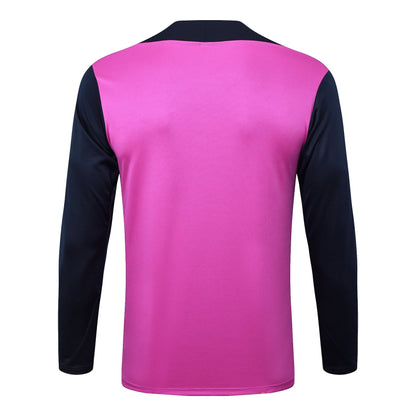 Fato de Treino FC Barcelona 2024-25 - Camisola com Fecho
