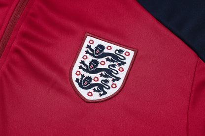 Fato de Treino Inglaterra 2025 - Camisola com Fecho