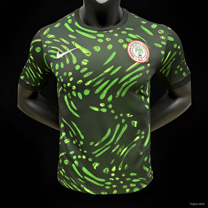 Camisola Nigeria 2024 Alternativa Verde Versão Jogador