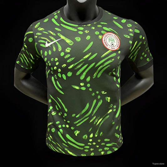 Camisola Nigeria 2024 Alternativa Verde Versão Jogador