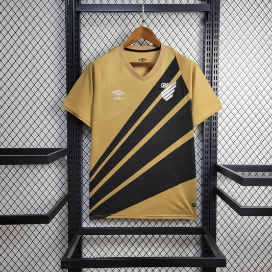 Camisola Club Athletico Paranaense 2024-25 Alternativa Dourada Versão Adepto