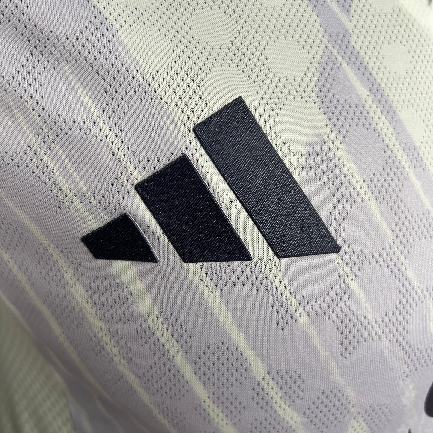 Camisola M-United 2025-26 Alternativa Branca Versão Jogador