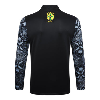 Fato de Treino Brasil 2024 - Camisola com Fecho