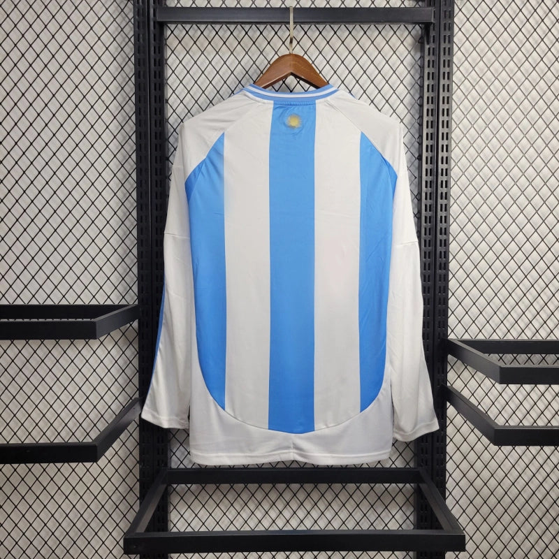 Camisola Manga Comprida Argentina 2024 Principal Versão Adepto