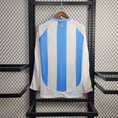 Camisola Manga Comprida Argentina 2024 Principal Versão Adepto