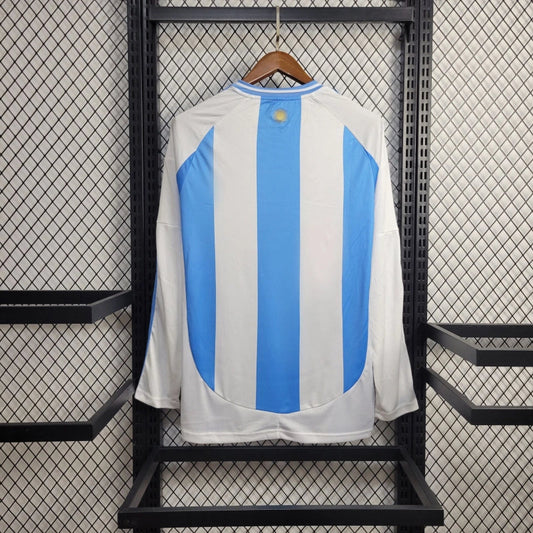 Camisola Manga Comprida Argentina 2024 Principal Versão Adepto