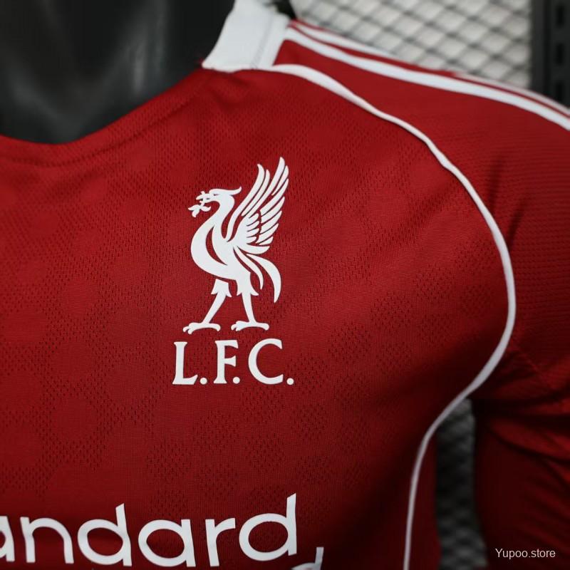 Camisola Manga Comprida LIV 2025-26 Principal Versão Jogador