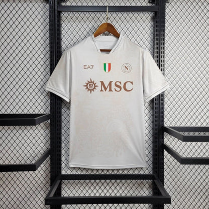 Camisola Napoles 2025-26 Alternativa Branca Versão Adepto