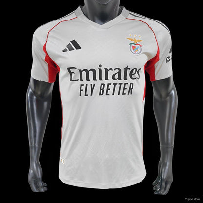 Camisola SLB 2025-26 Alternativa Beje Versão Jogador