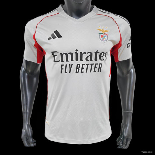 Camisola SLB 2025-26 Alternativa Beje Versão Jogador