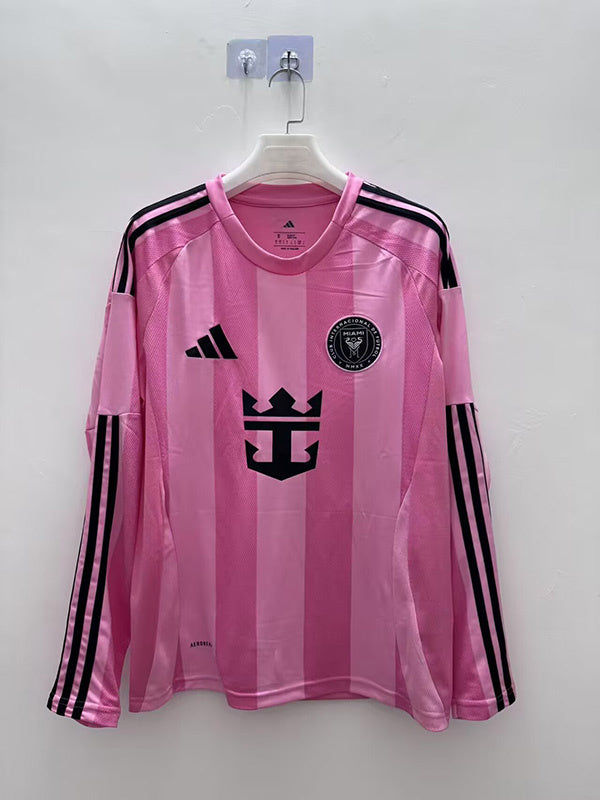 Camisola Manga Comprida Inter Miami CF 2025-26 Principal Versão Adepto