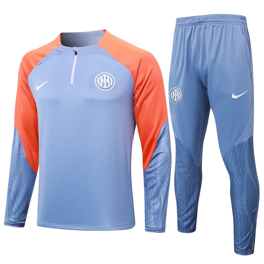 Fato de Treino Inter Milão 2024-25 - Camisola com Fecho
