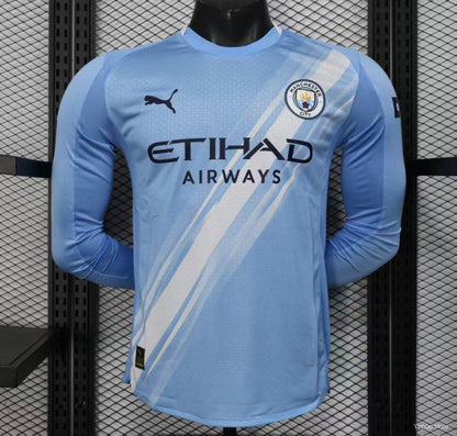 Camisola Manga Comprida MCI 2025-26 Principal Versão Jogador