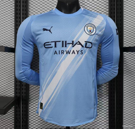 Camisola Manga Comprida MCI 2025-26 Principal Versão Jogador