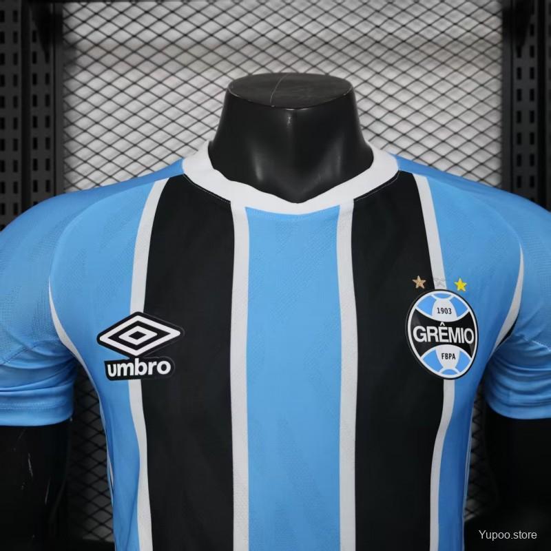 Camisola Gremio 2025-26 Principal Lisa Versão Jogador