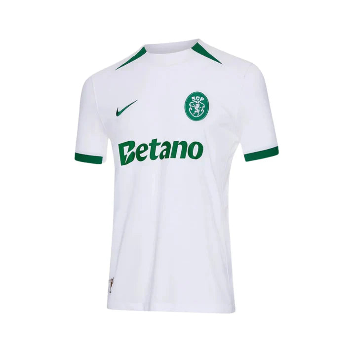 Camisola SCP 2024-25 Alternativa Branca Bi-Campeão